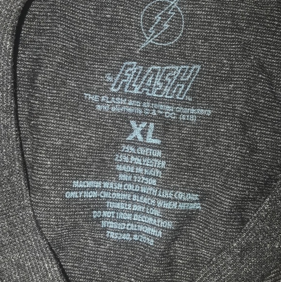 Grey Flash image tshirt short sleeve boys sz XL - Picture 4 of 5